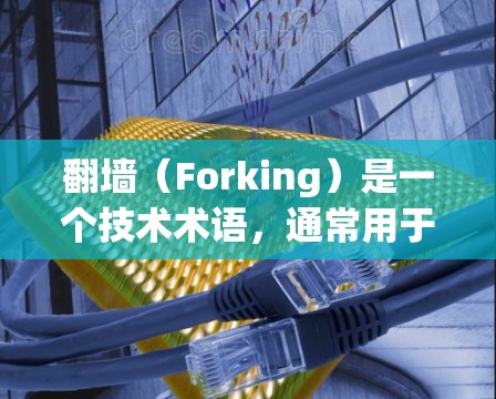 翻墙（Forking）是一个技术术语，通常用于描述一种网络空间的划分或管理方式。在不同的上下文中，翻墙的概念有所不同，因此需要根据具体情境来理解。以下是一些可能与翻墙相关的解释和应用