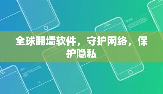 全球翻墙软件，守护网络，保护隐私