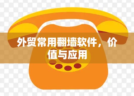 外贸常用翻墙软件，价值与应用