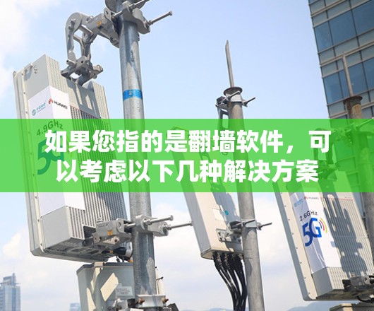 如果您指的是翻墙软件，可以考虑以下几种解决方案