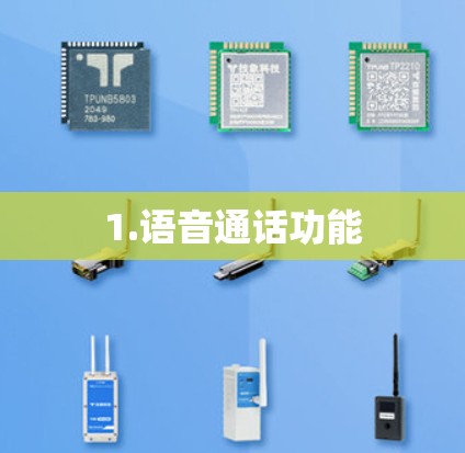 1.语音通话功能