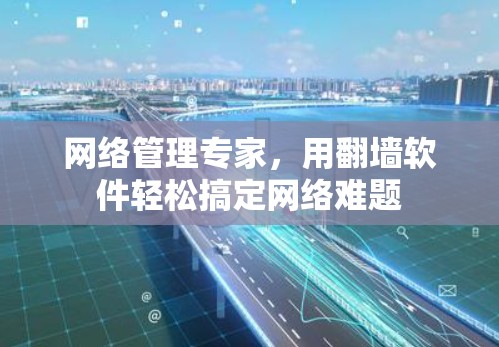 网络管理专家，用翻墙软件轻松搞定网络难题
