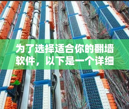 为了选择适合你的翻墙软件，以下是一个详细且有条理的指南，帮助你找到一个可靠并安全的解决方案