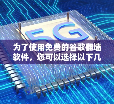 为了使用免费的谷歌翻墙软件，您可以选择以下几种选项，每种软件的使用步骤如下