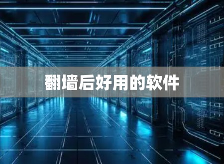 翻墙后好用的软件