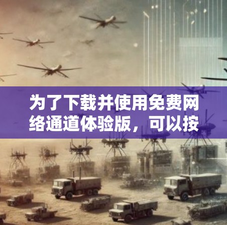 为了下载并使用免费网络通道体验版，可以按照以下步骤进行