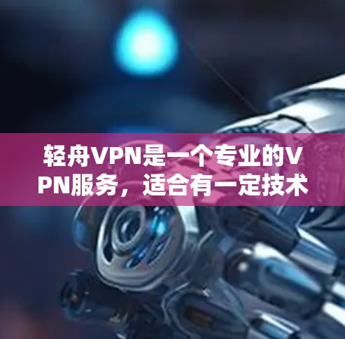 轻舟VPN是一个专业的VPN服务，适合有一定技术背景的用户或对安全要求较高的用户。以下是关于轻舟VPN的详细分析