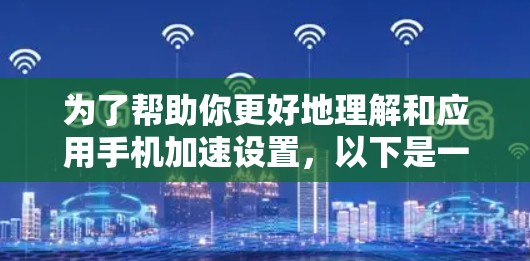 为了帮助你更好地理解和应用手机加速设置，以下是一步步的教程